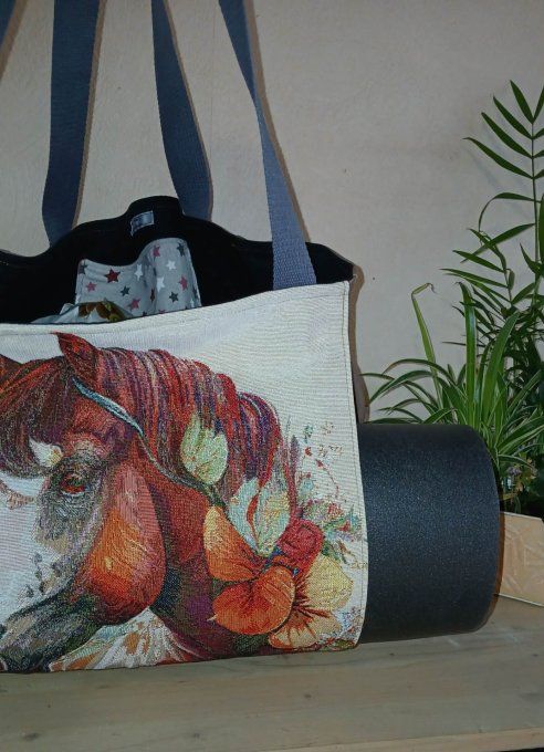 Sac porte tapis yoga Cheval