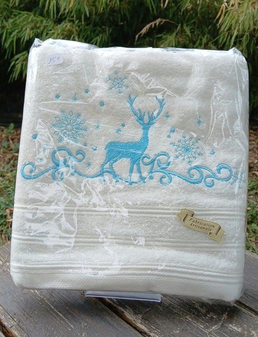 Serviette Chat tasse