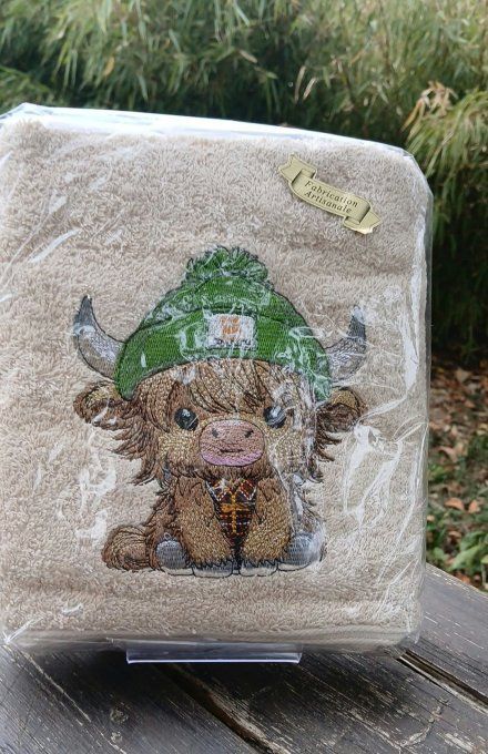 Serviette Vachette bonnet