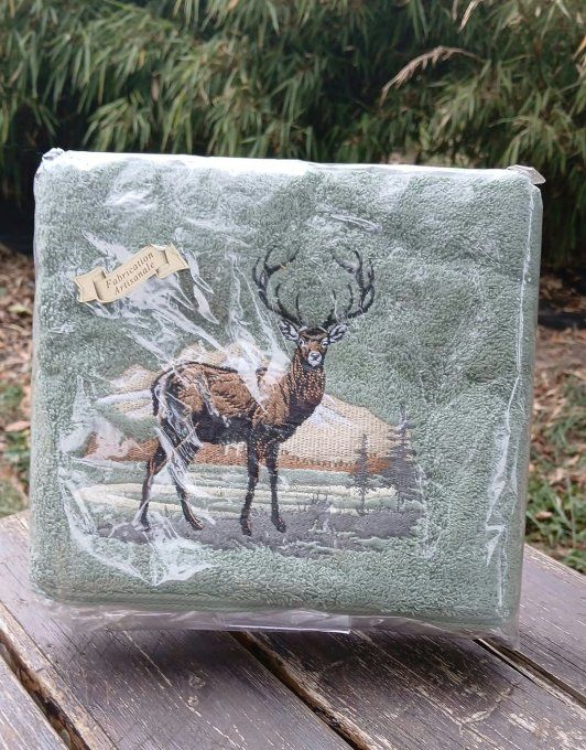 Serviette cerf