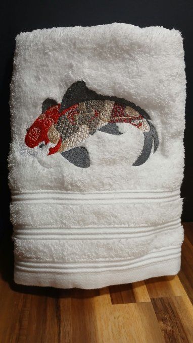Serviette Koï Amérique