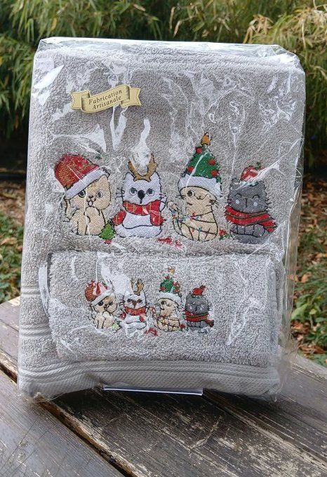 Lot chaton Noël